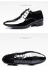 Elegant Oxford Leather Shoes for Men - Breathable and Comfortable Formal Flats for Office, Weddings, and Daily Wear - Perfect Plus Size Business Footwear with Pointed Toe Design